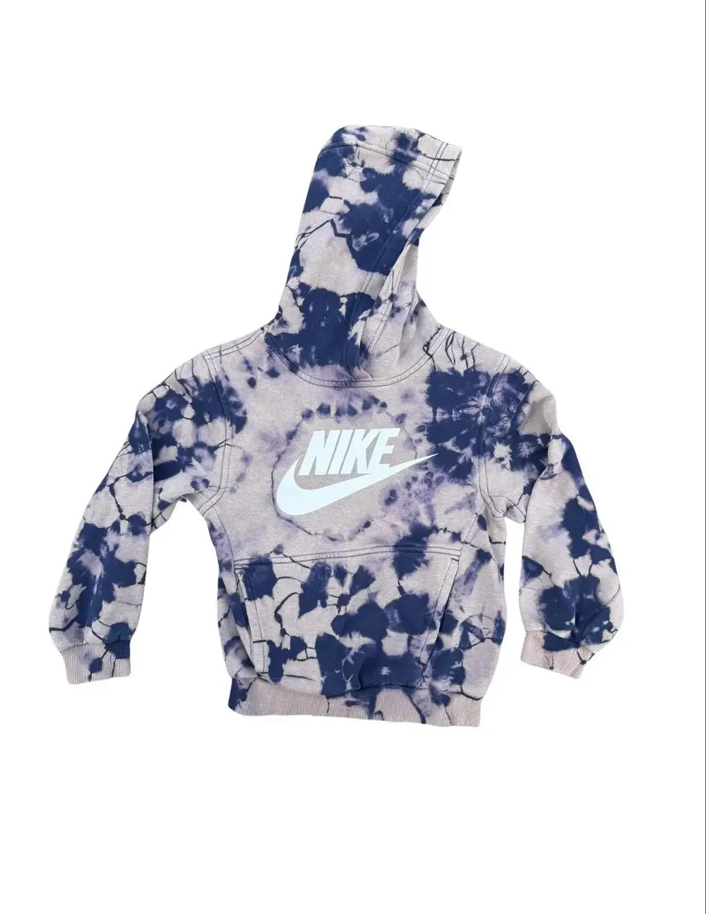 Tie Dye Nike Hoodie | Children's Top | Geode Tie - Reverse Dye